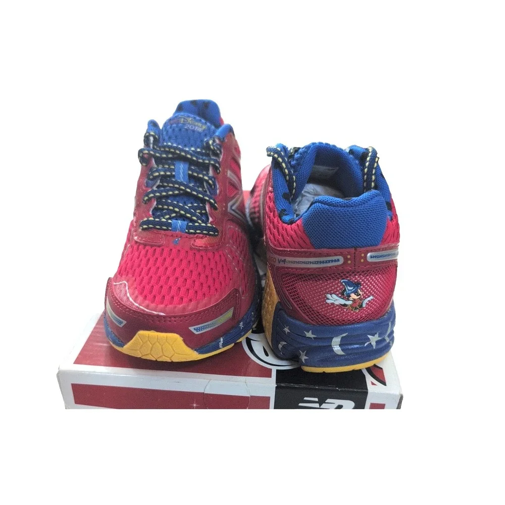 New Balance Run Disney 2014 Mickey Mouse Red/Blue Big Kids Size 4 - New